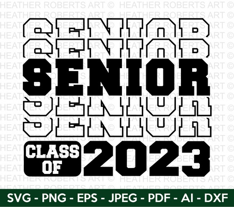 Senior Class of 2023 SVG