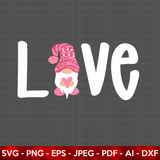 Love Gnome SVG