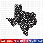 Texas Pattern Design SVG