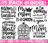 Mother's Day SVG Bundle