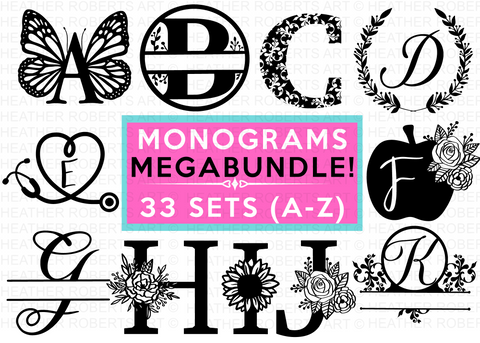 Monograms MEGA Bundle