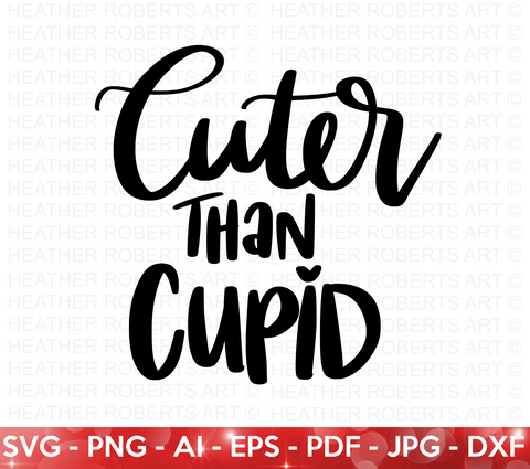 Cuter Than Cupid SVG