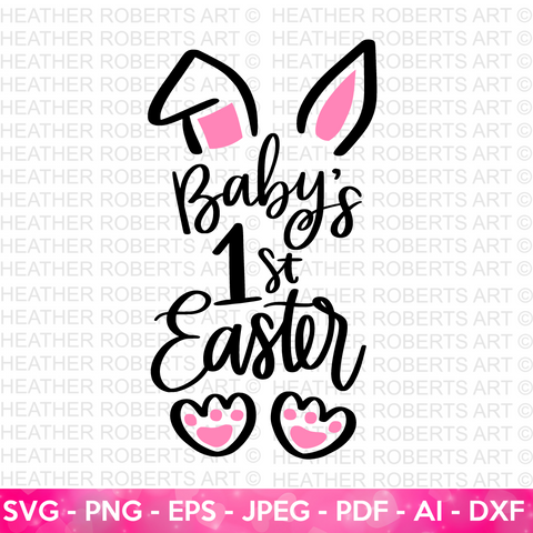 Baby's First Easter SVG