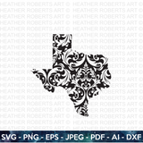 Texas Pattern Design SVG