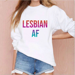 Lesbian AF Sublimation PNG