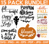 Fall SVG Bundle