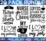 Nurse SVG Bundle