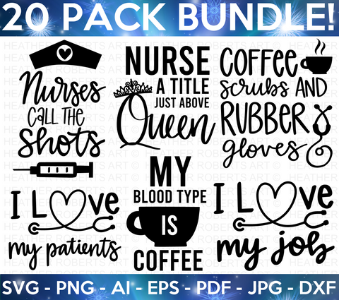 Nurse SVG Bundle