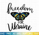 Freedom For The Ukraine SVG