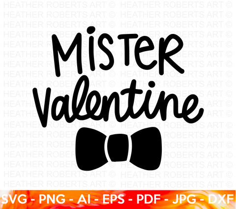 Mister Valentine SVG