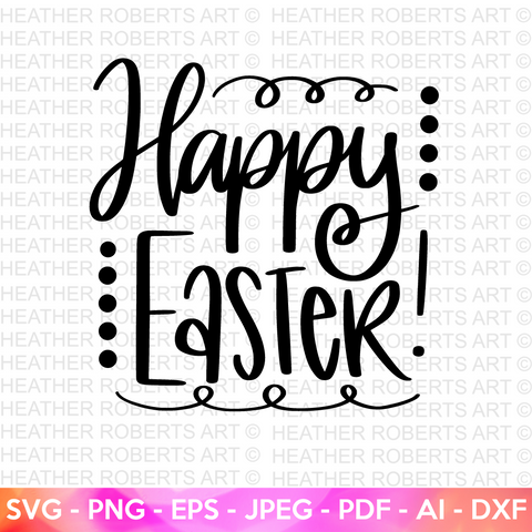 Happy Easter SVG