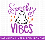 Spooky Vibes Colored SVG