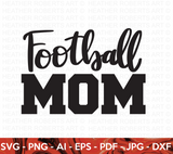 Football Mom SVG