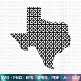 Texas Pattern Design SVG