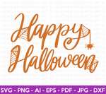 Happy Halloween Colored SVG