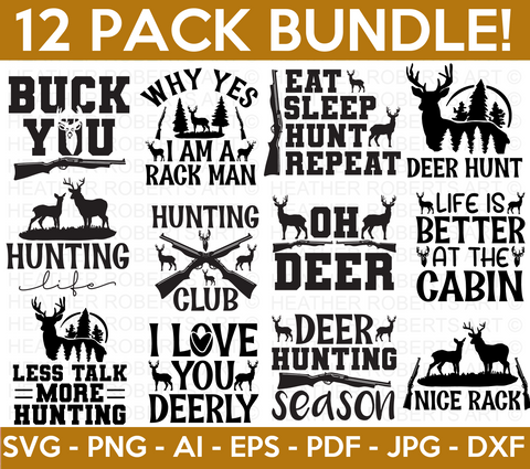 Hunting SVG Bundle