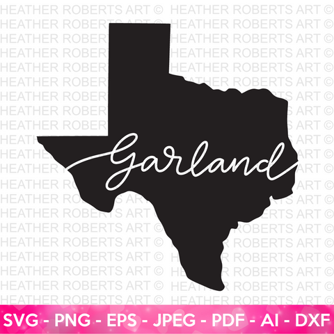 Garland City SVG