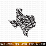 Texas Pattern Design SVG