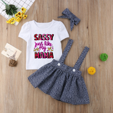 Sassy Just Like My Mama Sublimation PNG