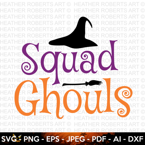 Squad Ghouls SVG