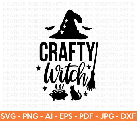 The Crafty Witch SVG