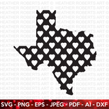 Texas Pattern Design SVG