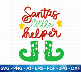 Santa's Little Helper SVG