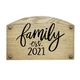 Family Est 2021 SVG