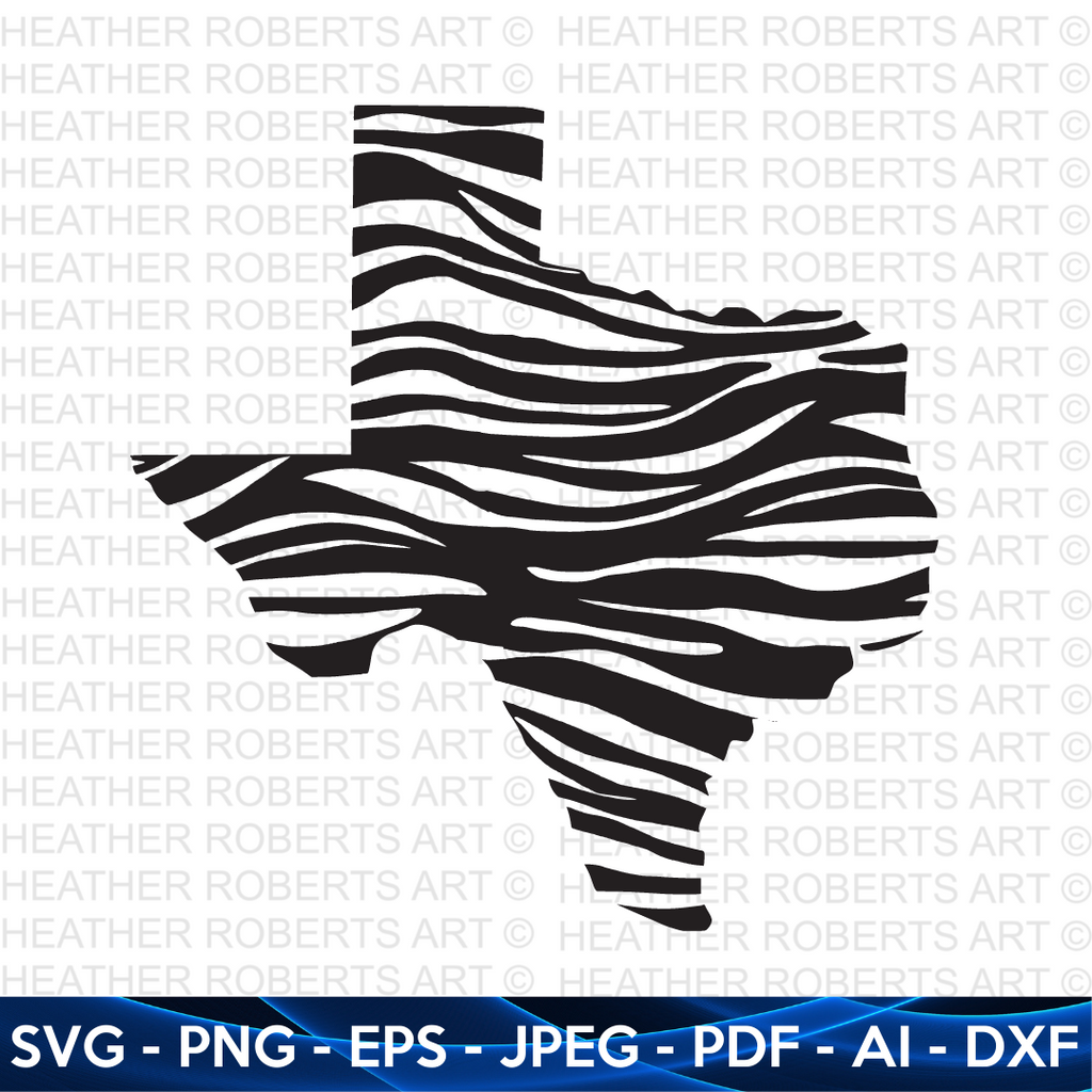 Texas Pattern Design SVG – Heather Roberts Art