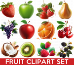 Fruit Clipart Set