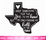 Funny Texas SVG