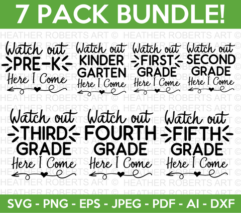 Back to School SVG Bundle