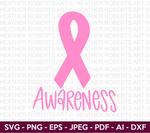 Cancer Awareness Ribbon SVG