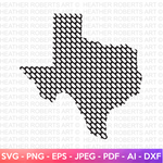 Texas Pattern Design SVG