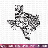 Texas Pattern Design SVG