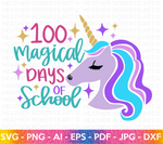 100 Magical Days of School SVG