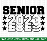 Senior 2023 SVG