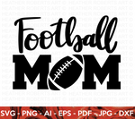 Football Mom SVG