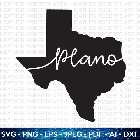 Plano City SVG