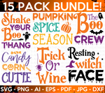 Halloween Colored SVG Bundle