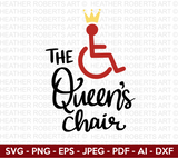 The Queen's Chair Svg