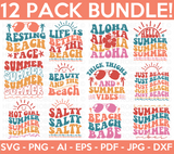 Retro Summer SVG Bundle