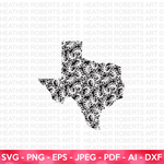 Texas Pattern Design SVG