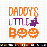 Daddy's Little Boo SVG