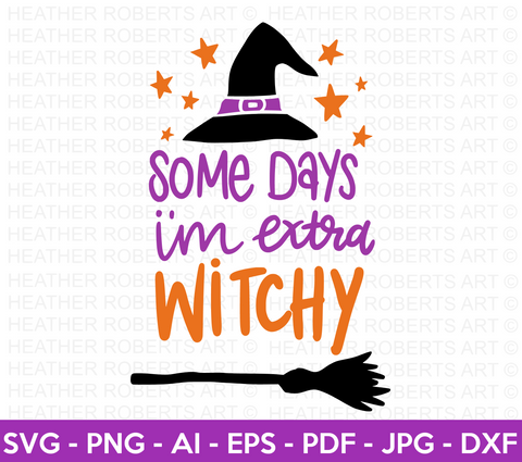 Extra Witchy Colored SVG