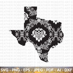 Texas Pattern Design SVG