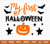 My First Halloween SVG