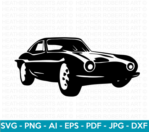 Classic Car SVG