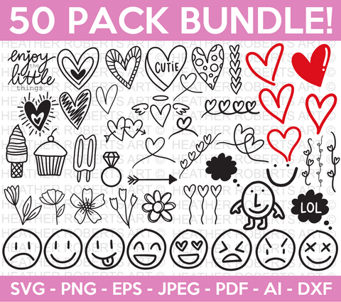 Doodle SVG Bundle