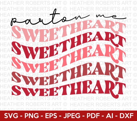 Parton Me Sweetheart Retro Svg